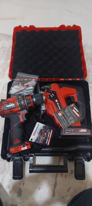 Einhell Akülü Vidalama ve Dekupaj Seti