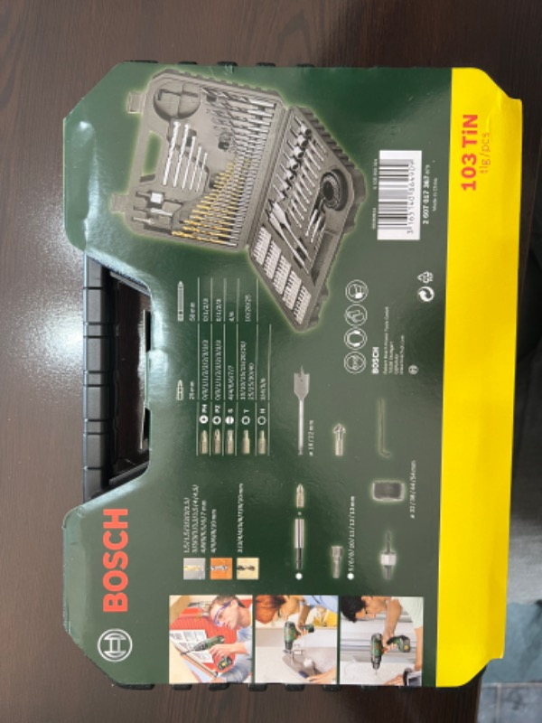 Bosch V-Line 103 Parça Karışık Aksesuar Seti - 2607017367
