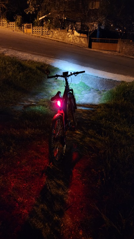 Greathings USB Şarjlı Bisiklet Ön-Arka Far Stop Lambası Seti