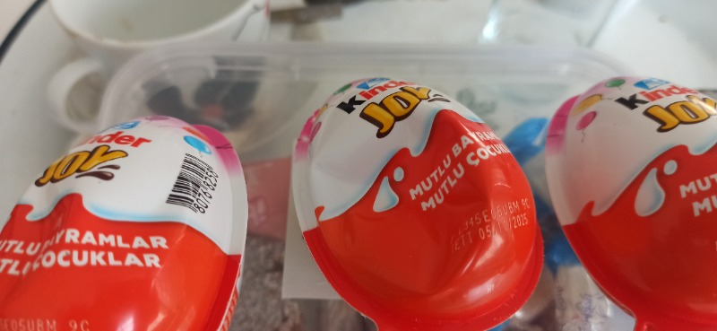 Kinder Joy Yumurta Çikolata Kızlar 3’lü