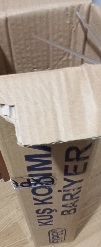 Expel Plastik Kuşkonmaz Bariyer Kuş Engelleyici Tel 3D Model 5'li