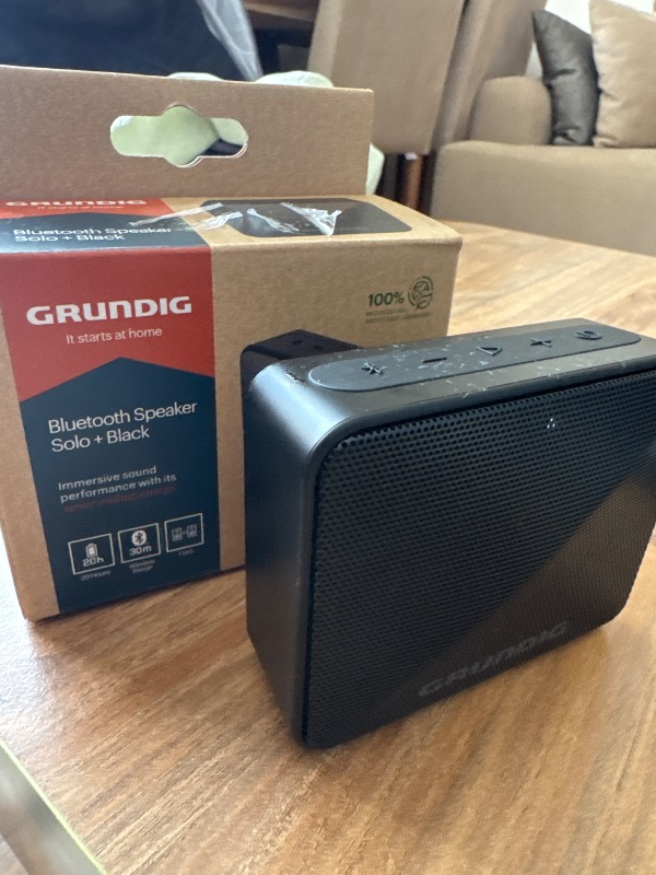 Grundig Solo+ Bluetooth Hoparlör Siyah