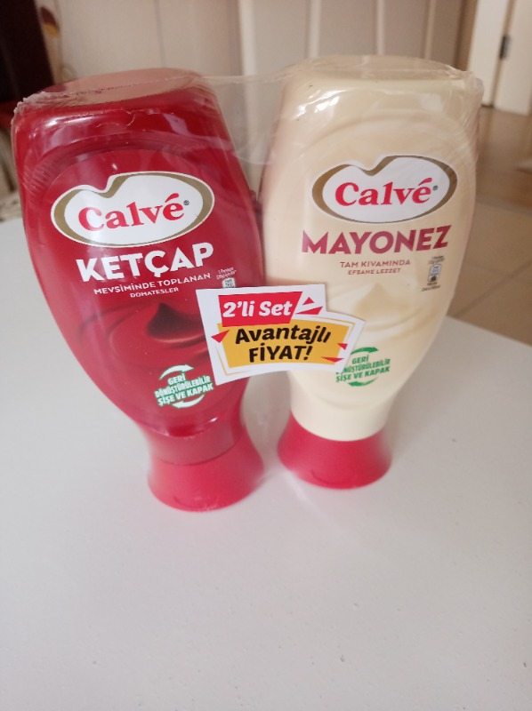 Calve Sos Ketçap + Mayonez 2'Li Set 750 gr