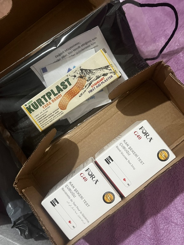 Fora G40 Şeker Cihazı Stribi 2 Kutu 50*2