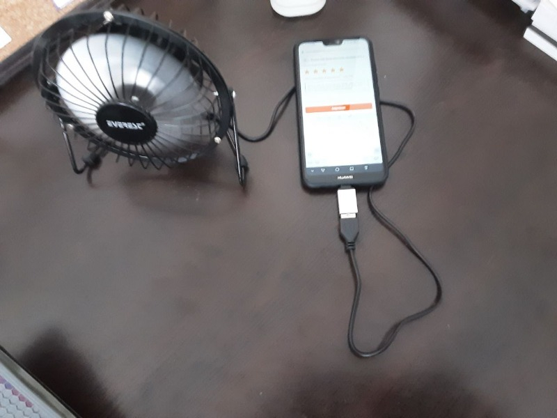 Everest USB Metal Masa Üstü Vantilatör EFN-482