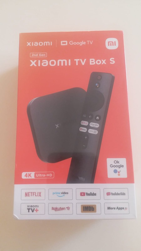Xiaomi Mi Box S 4K Android TV Box (2. Nesil)