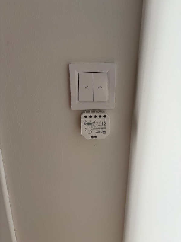 Sonoff Dual R3 Akıllı Röle Wi-Fi Kontrol Özelliği ile Panjur ve Tente Motorları için Uygun
