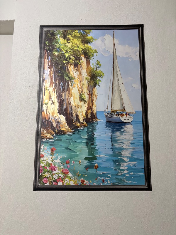 Akıllı Kağıt Statik Tutunma Özellikli Tablo - Poster Manzara (MODEL-101)