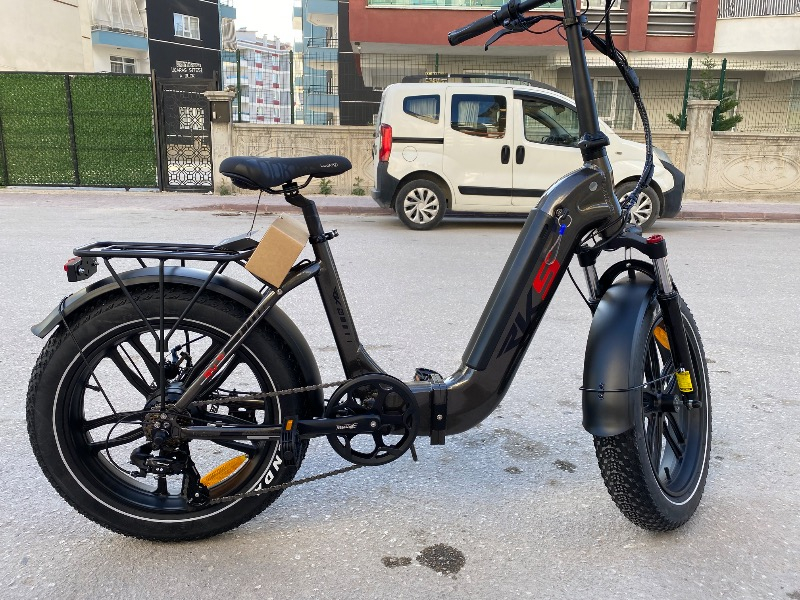 RKS RV10 ANTRASİT ELEKTRİKLİ BİSİKLET