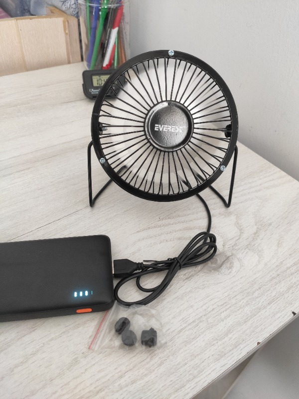Everest EFN-482 Metal Usb Vantilatör
