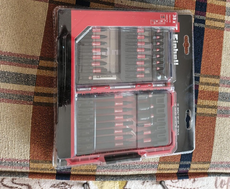 Einhell Bits Uç Seti 38 Parça, M-Case Kutu