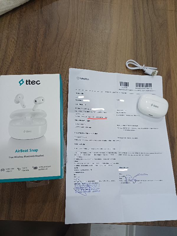 Ttec Airbeat On Gerçek Kablosuz Tws Bluetooth Kulaklık