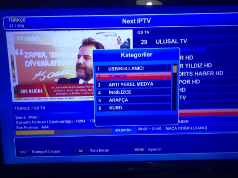 Next 2000 Wifi Çanaklı - Çanaksız Dahili Wi-Fi Full Hd Uydu Alıcı