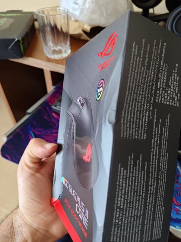 Asus P507 ROG Gladius II Core Aura Sync RGB Oyuncu Mouse