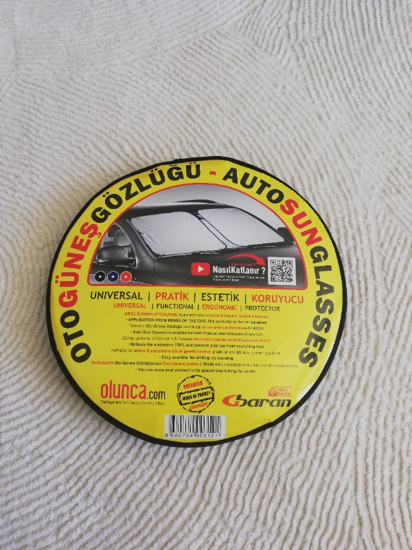 Olunca Oto Ön Cam Güneşliği