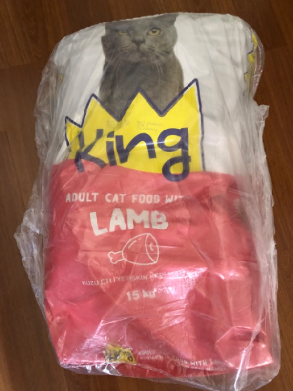 King Kuzu Etli Kedi Maması 15 Kg