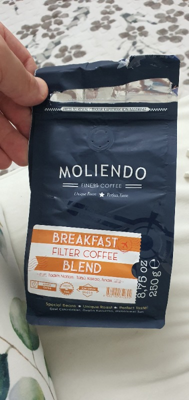 Moliendo Finest Coffee Moliendo Amalfi Espresso Blend Kahve Çekirdek Kahve 250 g