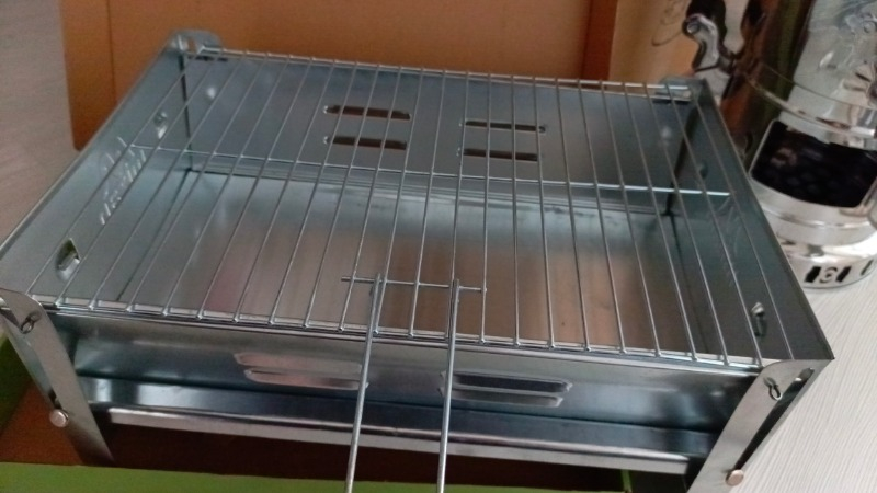Mizan Galvaniz Katlanır Mangal (KUTULU) portatif mangal