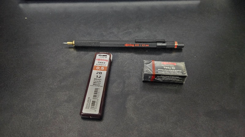 Rotring 800 Siyah 0.5 Mm Versatil Kalem 1904447