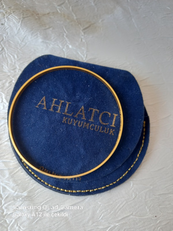 Ahlatcı 10 gr 22 Ayar 3 Mm Kibrit Çöpü Bilezik
