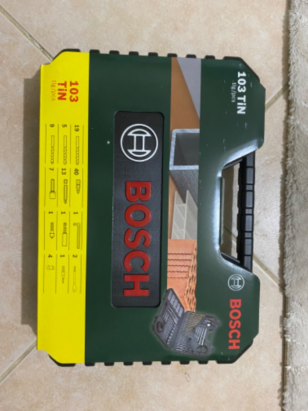 Bosch V-Line 103 Parça Vidalama&Matkap Ucu Set