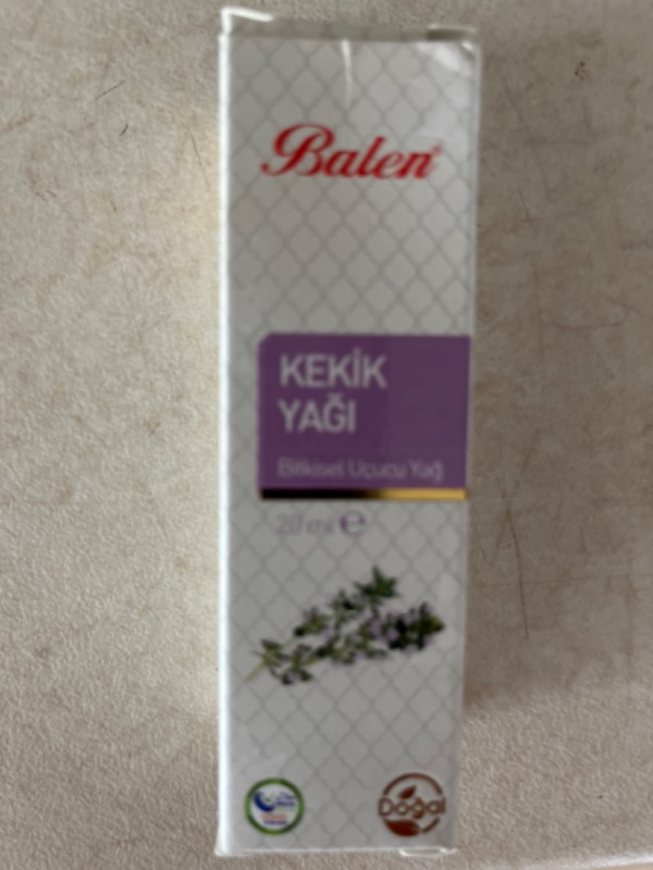 Balen Kekik Yağı 20 ml (%100 Saf Bitkisel Uçucu Yağ)