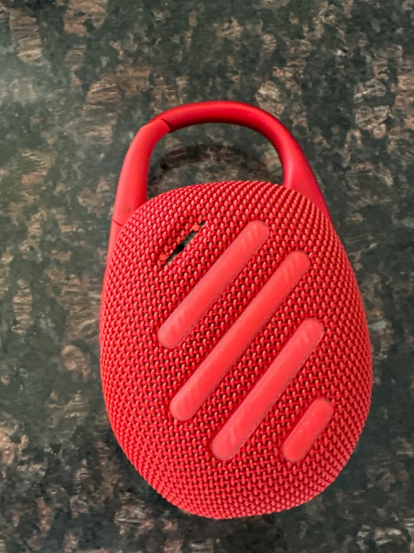 JBL Clip5, Bluetooth Hoparlör, IP67, Kırmızı