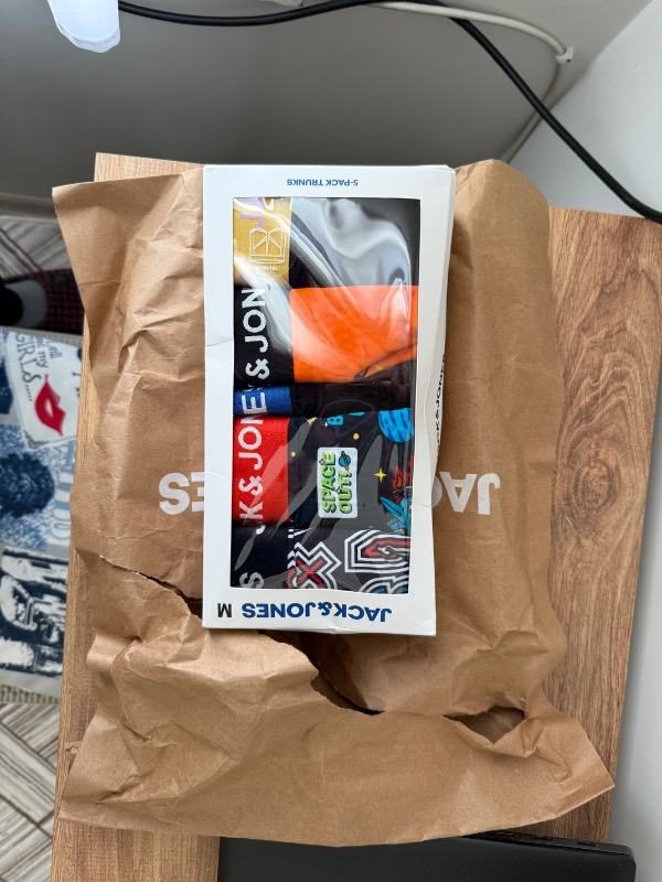 Jack & Jones Karışık 5'li Boxer Paketi - Tyler