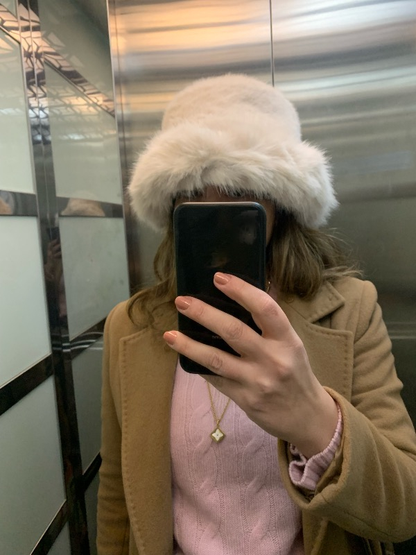 Bahels Bej Viral Rus Kalpak Şapka