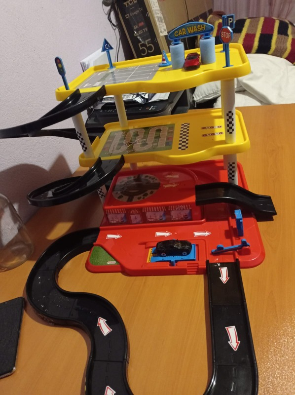 Dede 3 Katlı Garaj Oyun Seti Ve Mega Pisti 03068