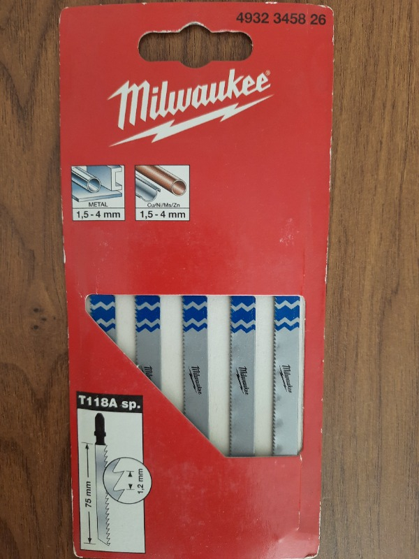 Milwaukee Dekupaj Bıçağı T101Br 75 mm Ahşap 5'li Paket
