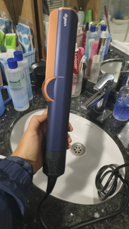 Dyson Airstrait™ Saç Düzleştirici (Prusya Mavisi/Parlak Bakır)