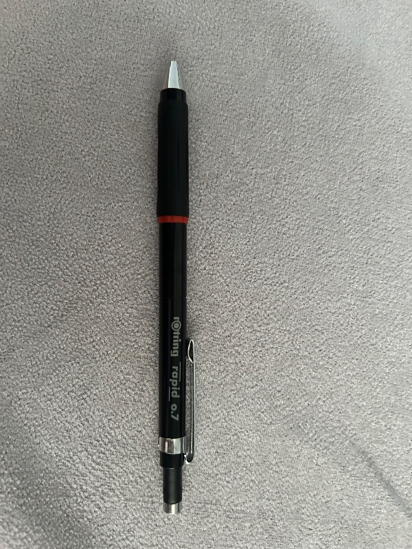 Rotring Rapid Versatil Kurşun Kalem Siyah 0,7mm
