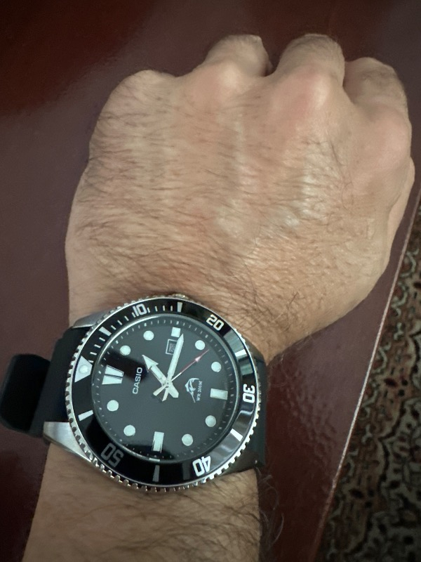 Casio Divers  MDV-106B-1AV Bill Gates Dial Erkek Kol Saati @
