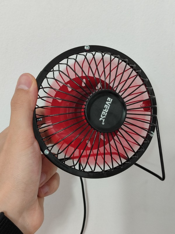 Everest EFN-482 Masaüstü Metal Siyah Usb Fan