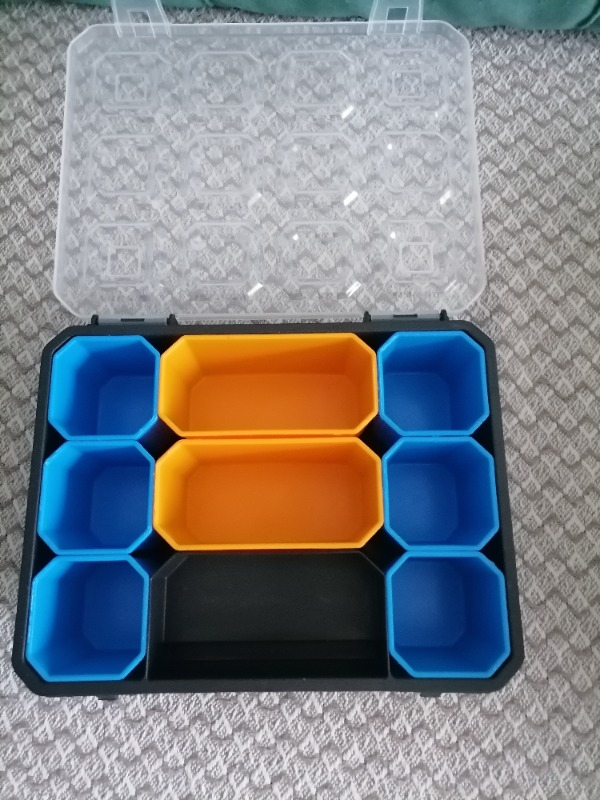 Super-Bag CUBE-100 Organizer Balıkçı Malzeme Kutusu