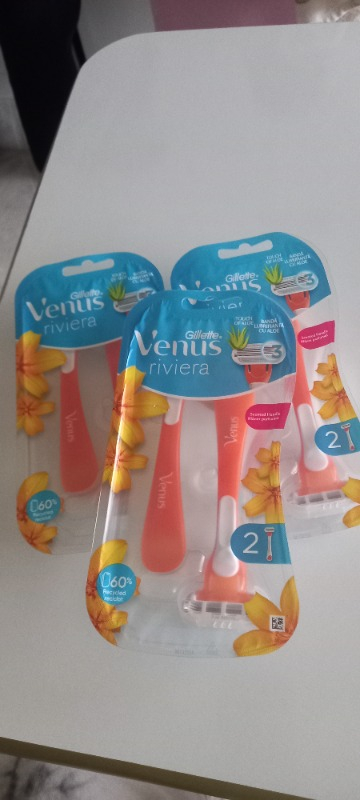 Gillette Venus Riviera Kullan At Kadın Tıraş Bıçağı 2'li