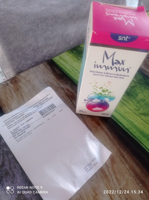Max İmmun 150 Ml Şurup