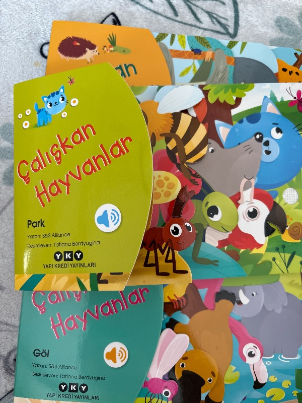 Çalışkan Hayvanlar - Park (Sesli Kitap)