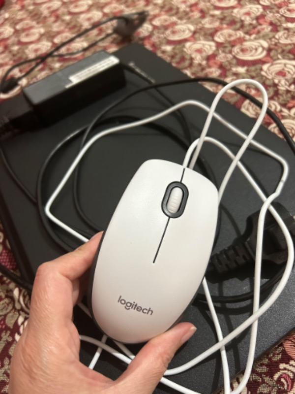 Logitech M100 Kablolu 1.000 DPI USB Mouse - Beyaz