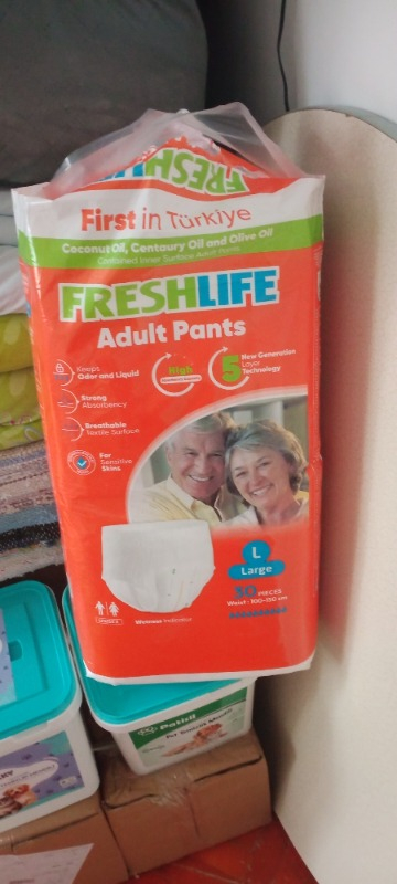 Freshlife Large Emici Külot 30’Lu 2 Paket (60 Adet)