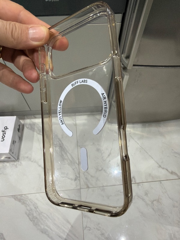 Buff iPhone 17 Pro Max Magsafe Air Hybrid Şeffaf Kılıf