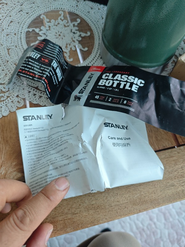 Stanley Termos The Legendary Classic Bottle 1.9L / 2.0QT Yeşil