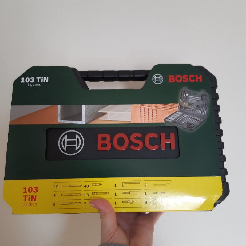 Bosch V-Line 103 Parça Vidalama&Matkap Ucu Set
