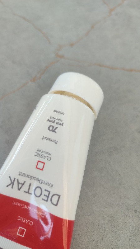 Deotak Classic Koruma 7 Güne Kadar Etkili Hassass Ciltler Için Kadın - Erkek Kullanım Krem Deodorant 35 ml