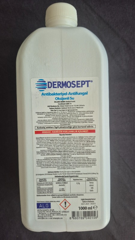 Dermosept Oksijenli Su 1000 ml