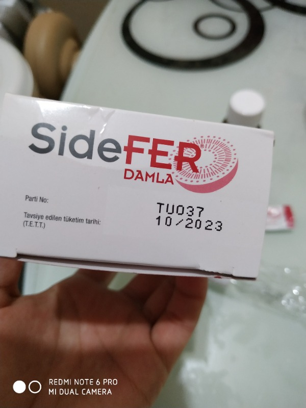 Sidefer Damla 30 ml Şişe 1 Stik