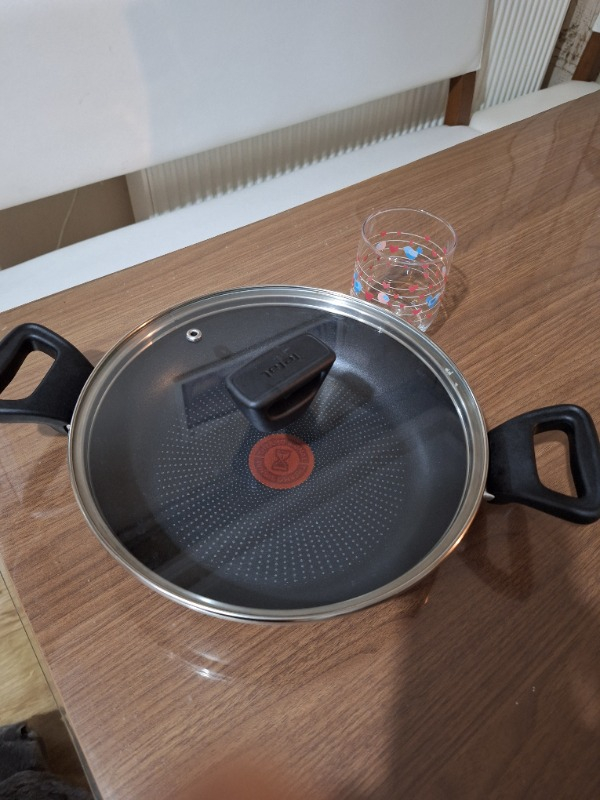 Tefal C38470 Titanyum 2X XL Kapaklı Sahan 24 cm - 2100123254