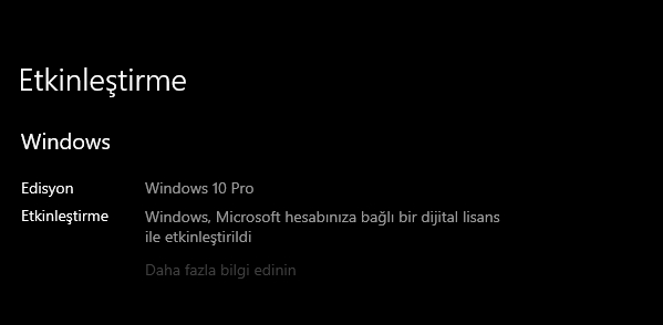 Microsoft Windows 10 Pro Dijital İndirilebilir Süresiz Lisans 1 Kullanıcı İçin Ömür Boyu Lisans
