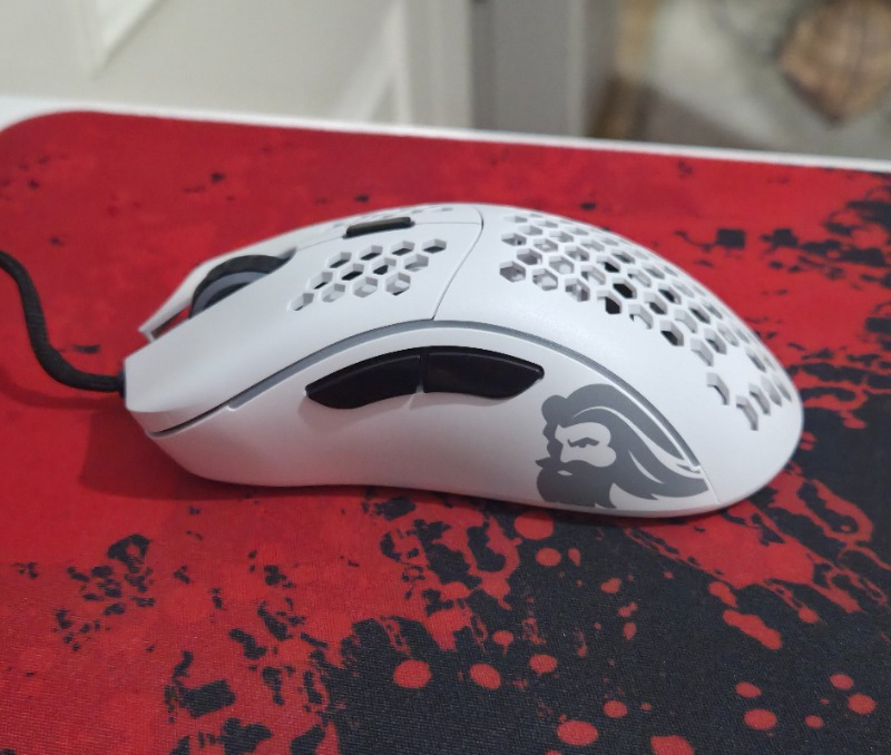 Glorious Model D Kablolu Mat Beyaz RGB Oyuncu Mouse 69Gr